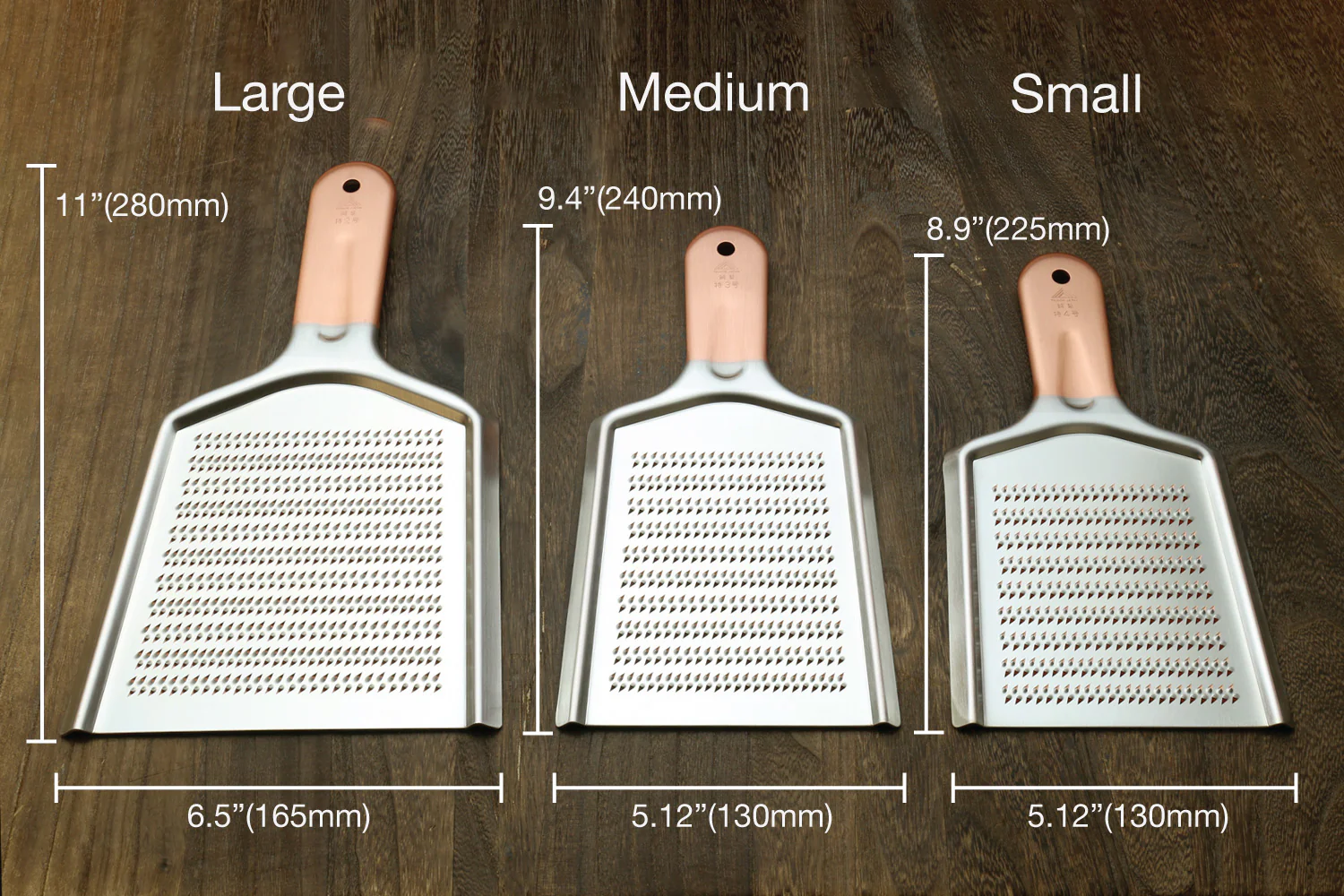 Copper Plated Stainless Steel Radish Grater Japanese Oroshigane Slicer 1 pc - Image 8