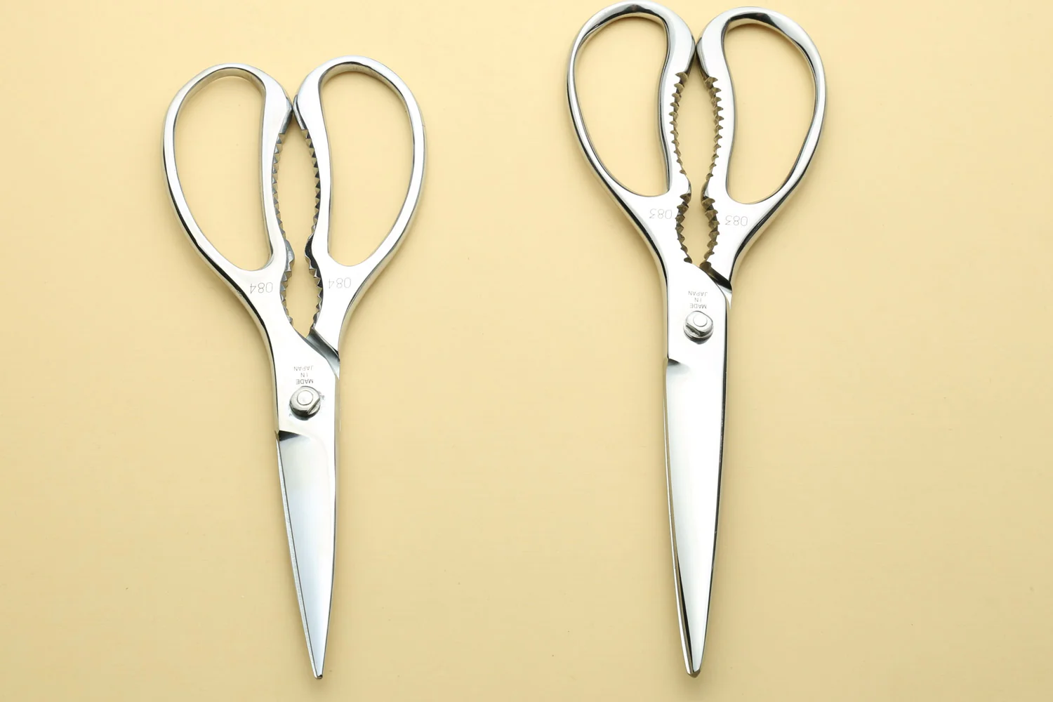Yoshihiro All Stainless Steel Japanese Kitchen Shears / Scissors (Large Size) - Image 4