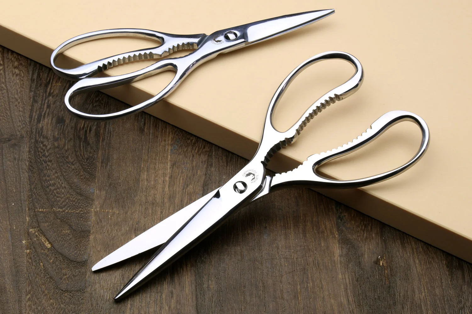 Yoshihiro All Stainless Steel Japanese Kitchen Shears / Scissors (Large Size) - Image 6