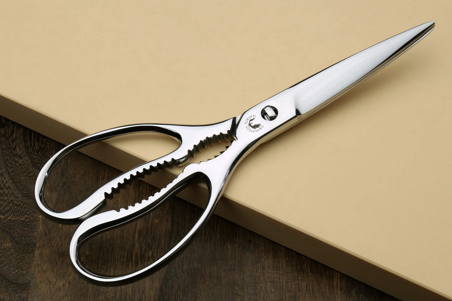 Yoshihiro All Stainless Steel Japanese Kitchen Shears / Scissors (Large Size) - Image 7