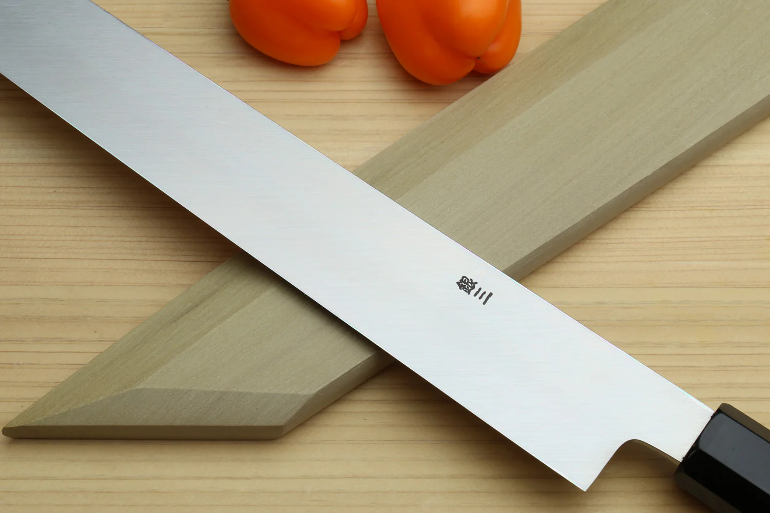 Yoshihiro Ginsan Mirror Polished Stain Resistant Steel Yanagi Kiritsuke Sushi Sashimi Japanese Knife - Image 4