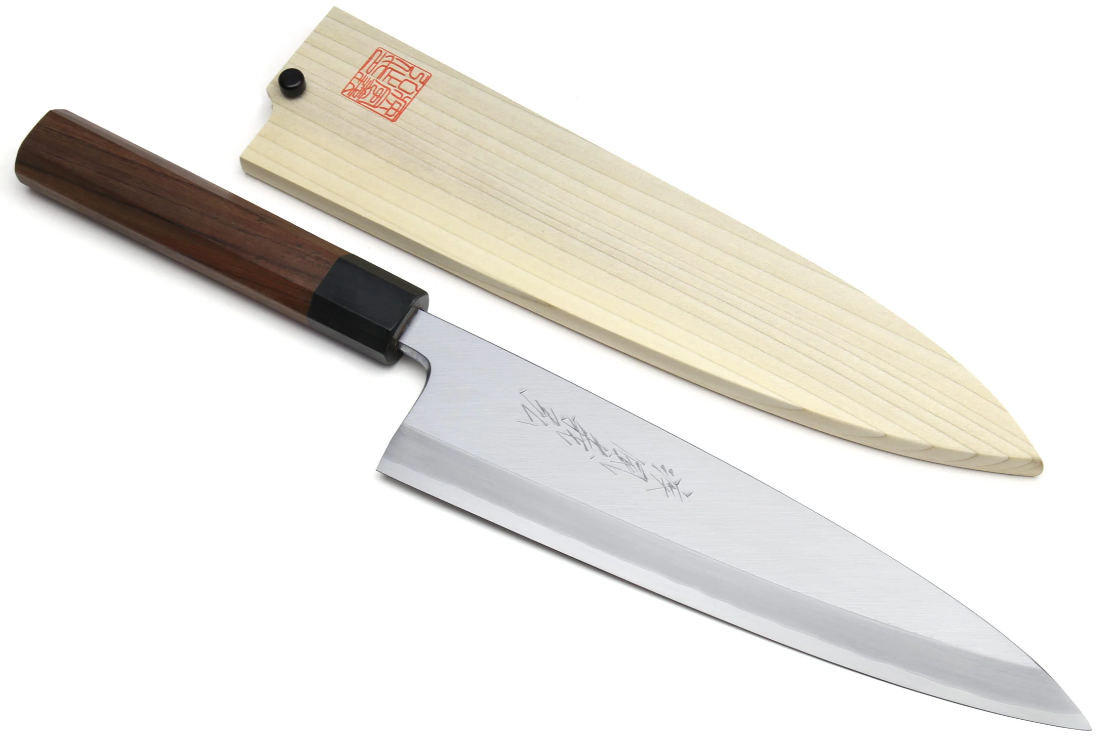 Yoshihiro Ginsan Semi-Stainless Mioroshi Japanese Single Edged Filet Knife - Image 10