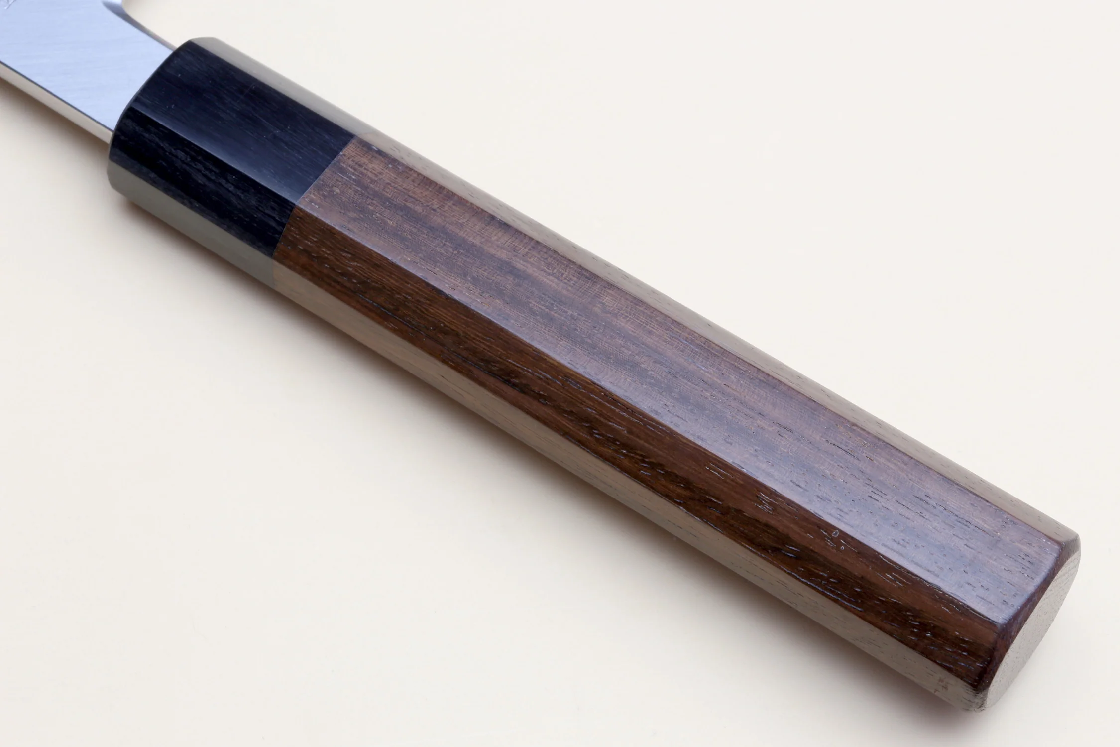 Yoshihiro Hongasumi Blue Steel Kama Usuba Traditional Japanese Vegetable Chopping Chef Knife, Rosewood Handle - Image 4