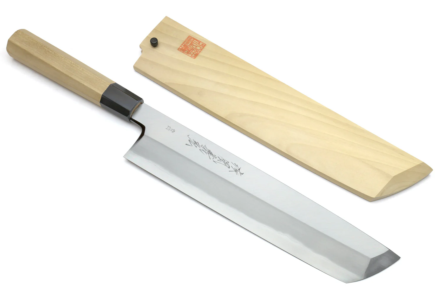 Yoshihiro Hongasumi Hamokiri Japanese Eel Bone Slicer Knife Magnolia Handle - Image 7