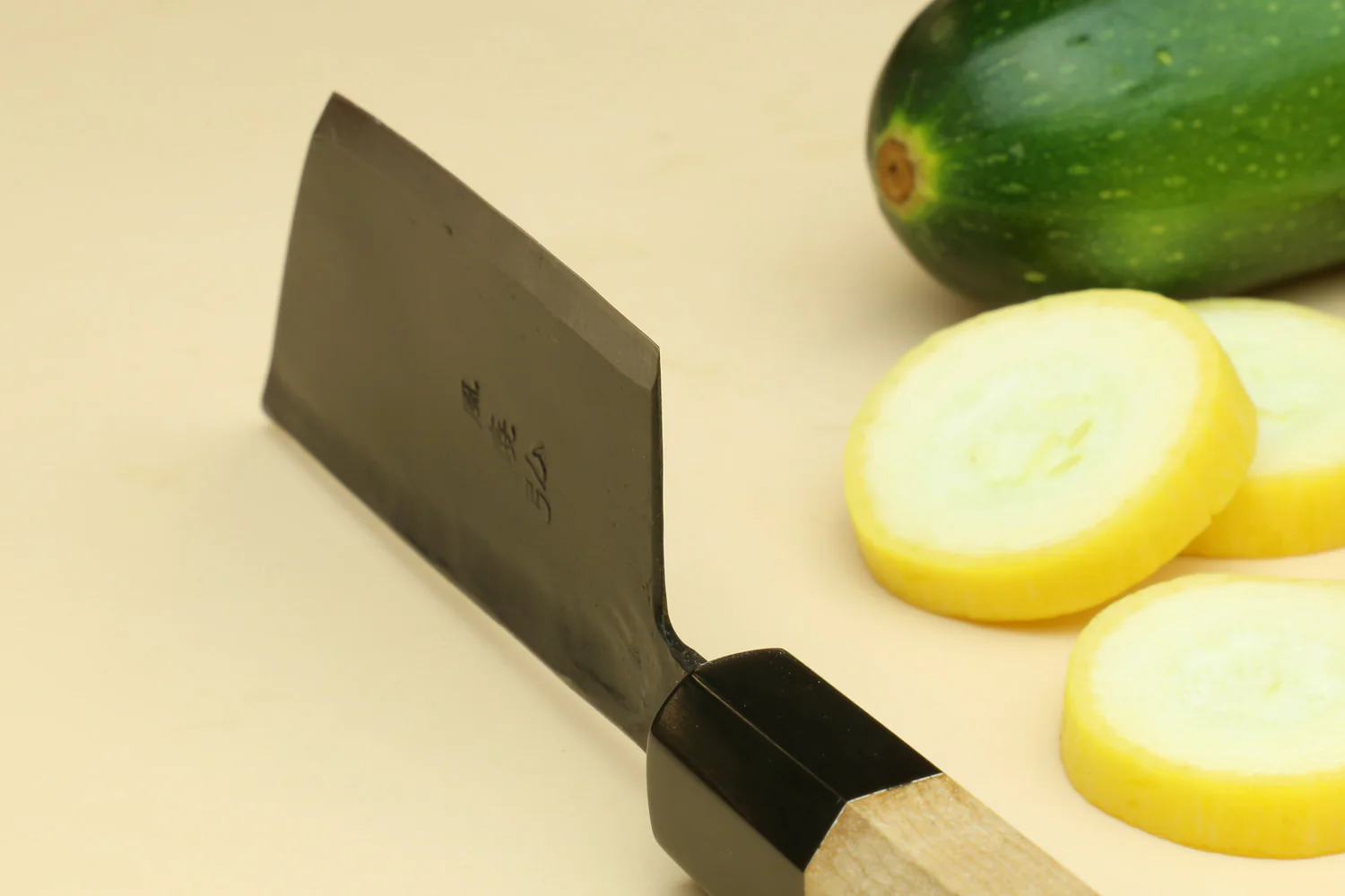 Yoshihiro Kurouchi High Carbon White Steel #2 Paring Japanese Knife with Camphor Handle - Image 6