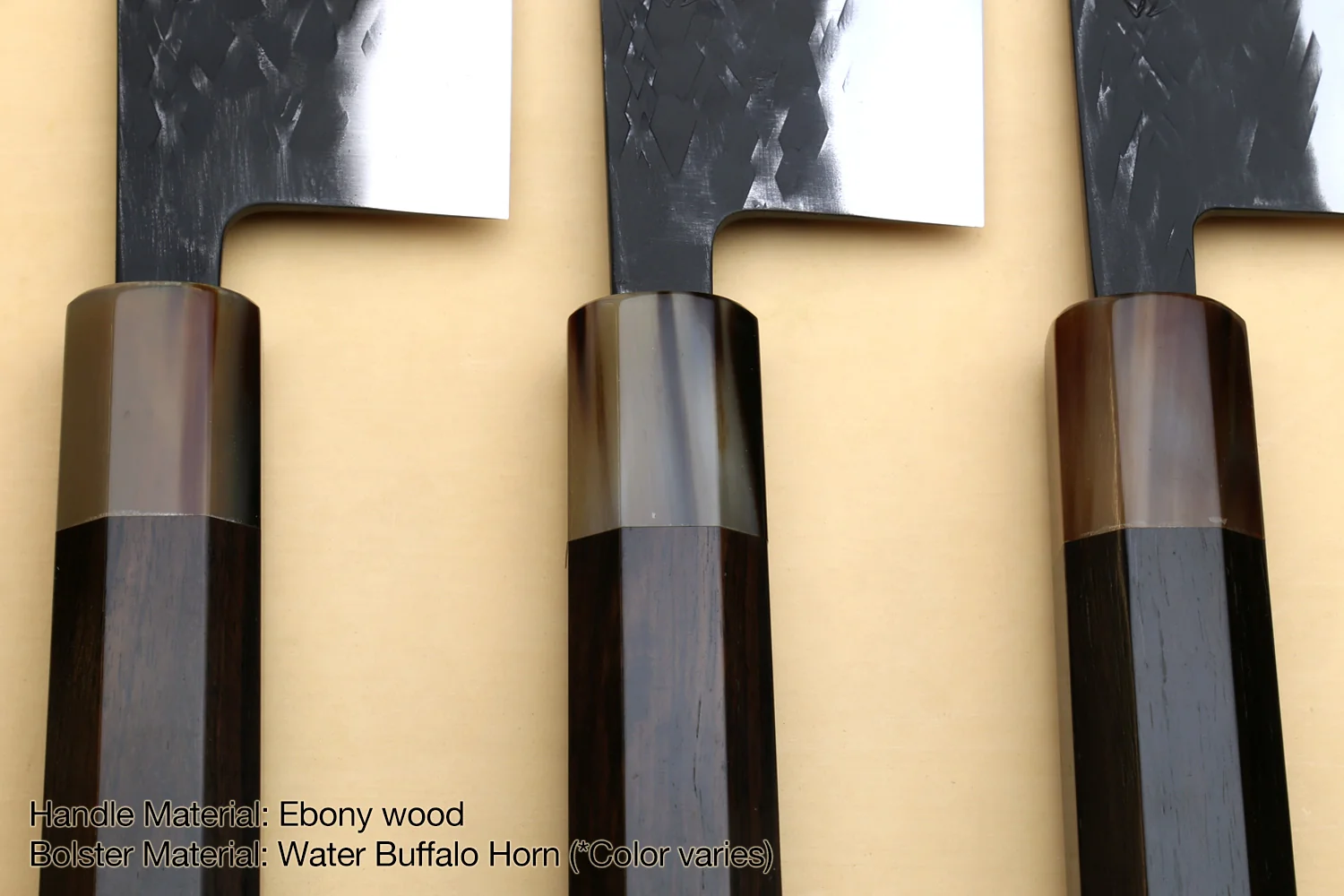 Yoshihiro Kurouchi Stainless Clad Nashiji High Performance SLD Nakiri Vegetable Knife - Image 5