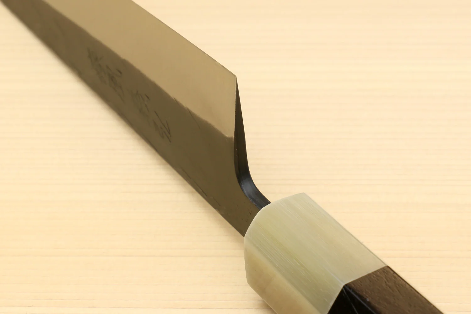 Yoshihiro Kurouchi Stainless Clad Nashiji High Performance SLD Petty-Kiritsuke Utility Knife - Image 6