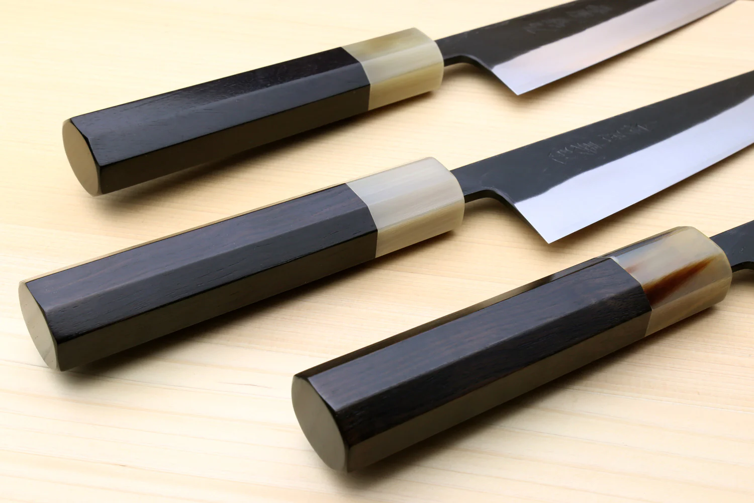Yoshihiro Kurouchi Stainless Clad Nashiji High Performance SLD Petty-Kiritsuke Utility Knife - Image 8