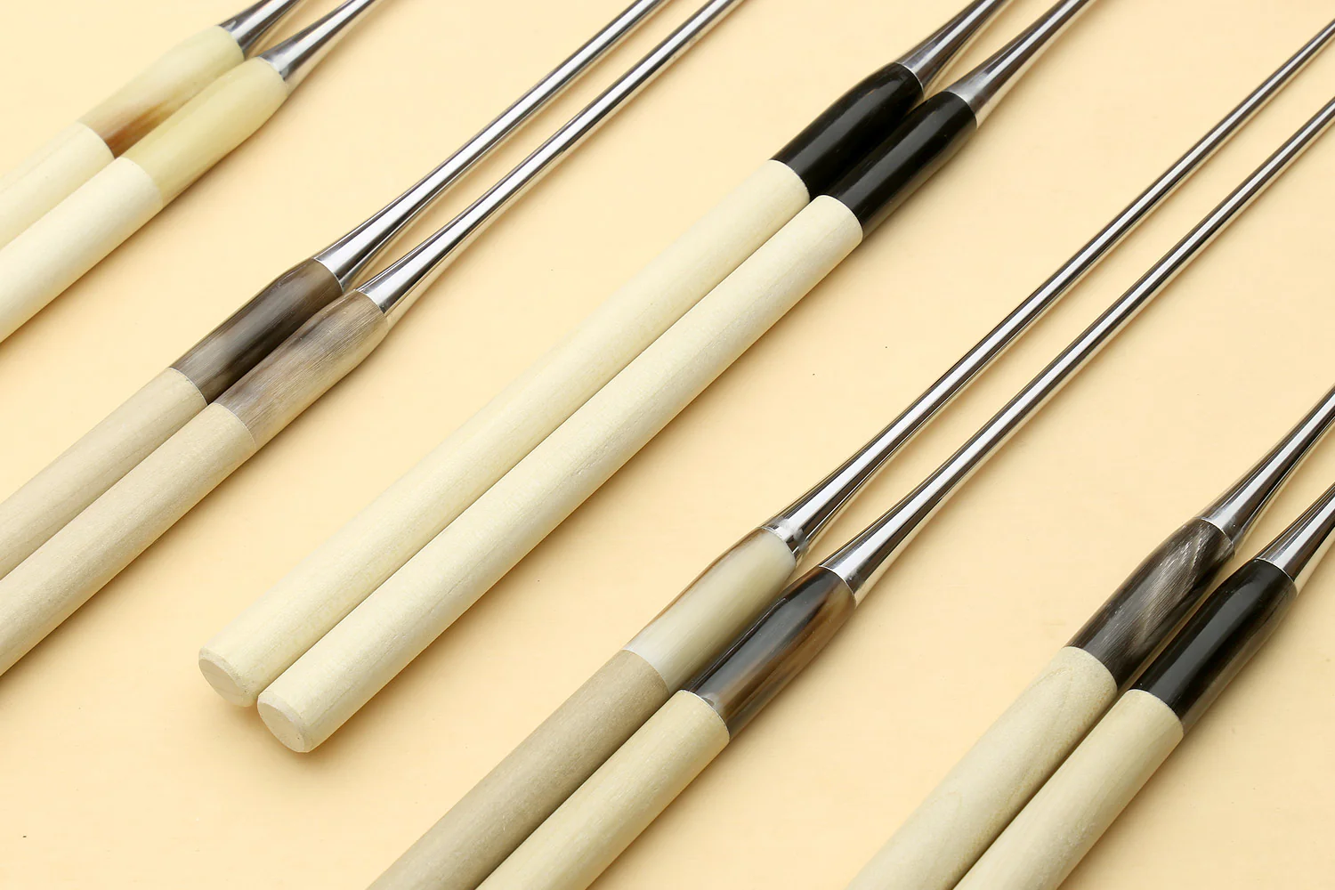 Yoshihiro Moribashi Chopsticks Japanese Sushi Chefs Traditional Garnishing Plating Tweezers Magnolia Handle (Type B) - Image 6