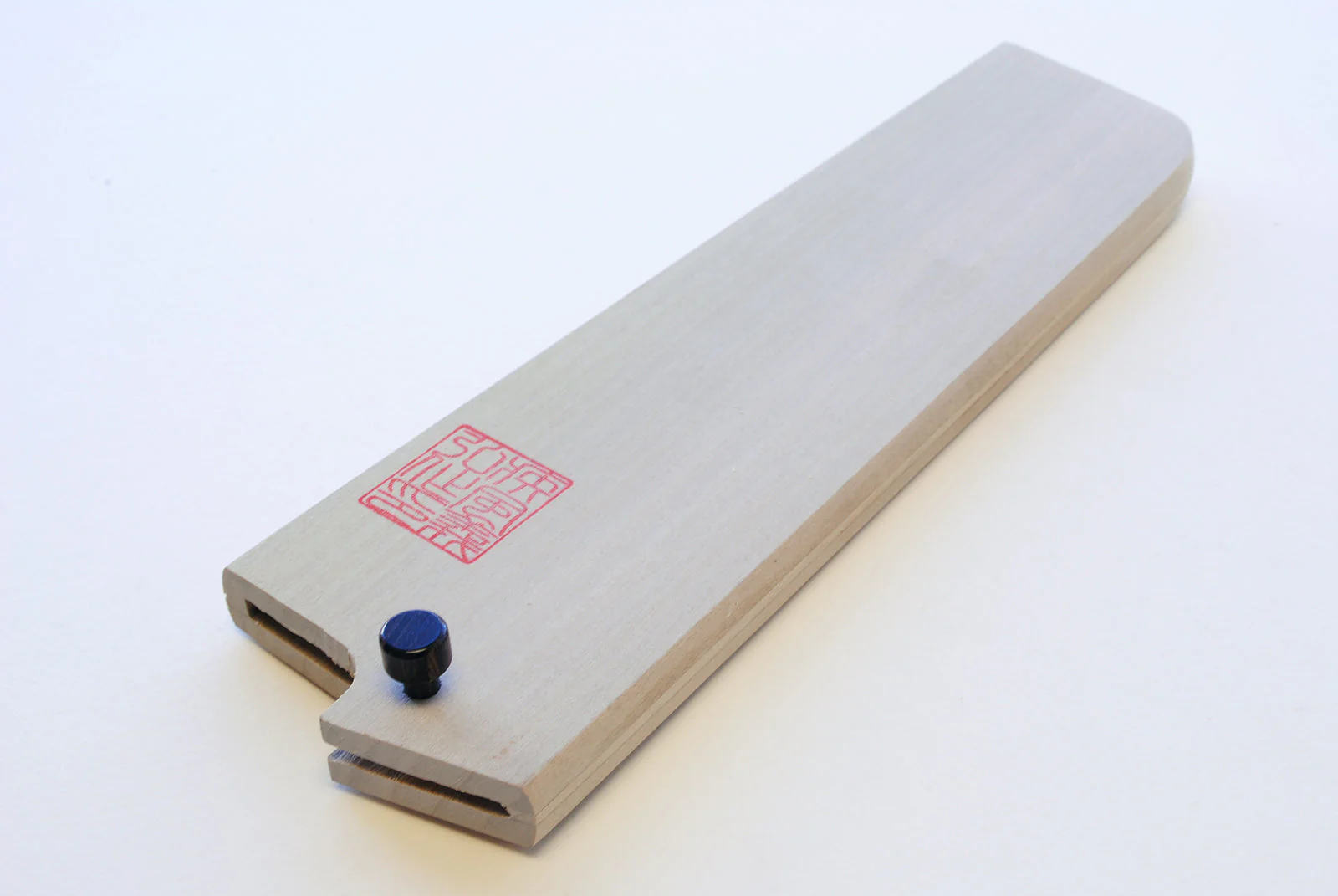 Yoshihiro Natural Magnolia Wood Saya Cover Blade Protector for Nakiri - Image 3