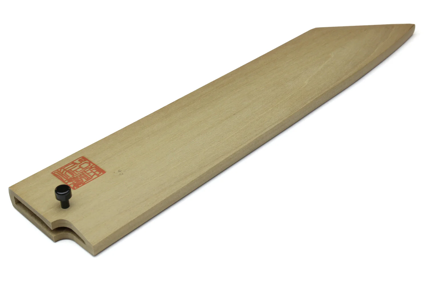 Yoshihiro Natural Magnolia Wooden Saya Cover for Single-Edged Kiritsuke - Image 5