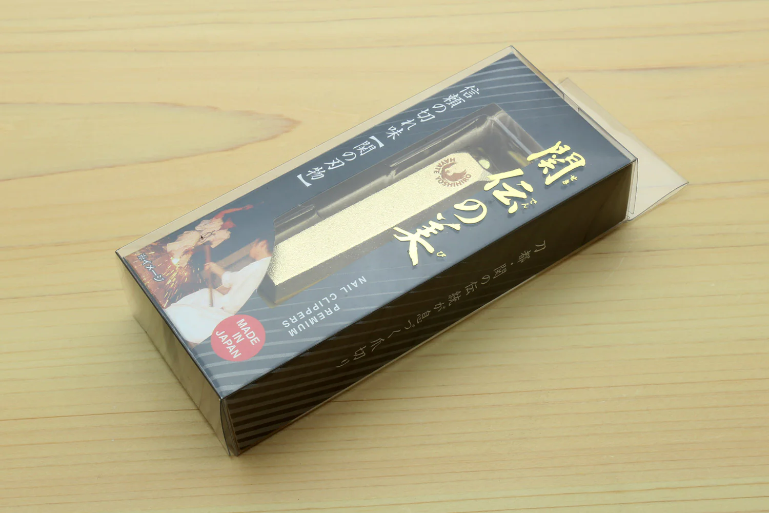 Yoshihiro Premium Gold-Colored Japanese Nail Clippers - Image 3