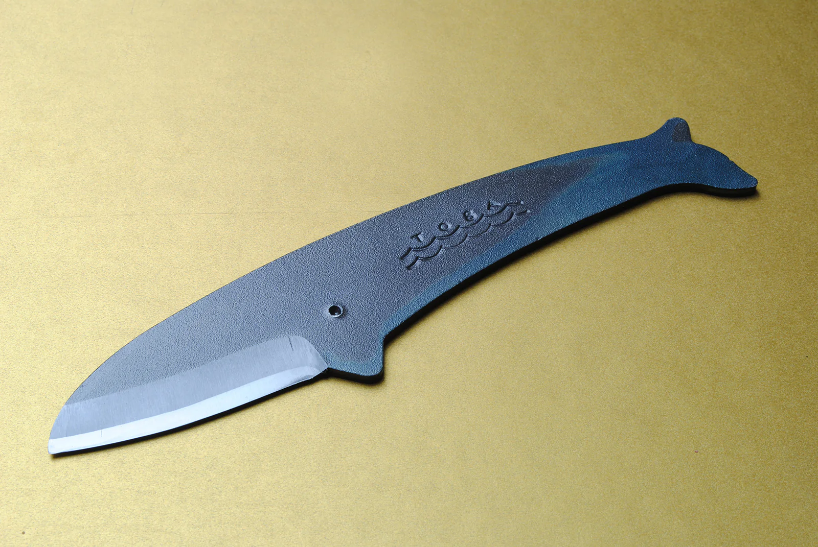 Yoshihiro Shiroko High Carbon Steel Kurouchi KUJIRA Whale Japanese Utility Knife (Whale D Type) - Image 3