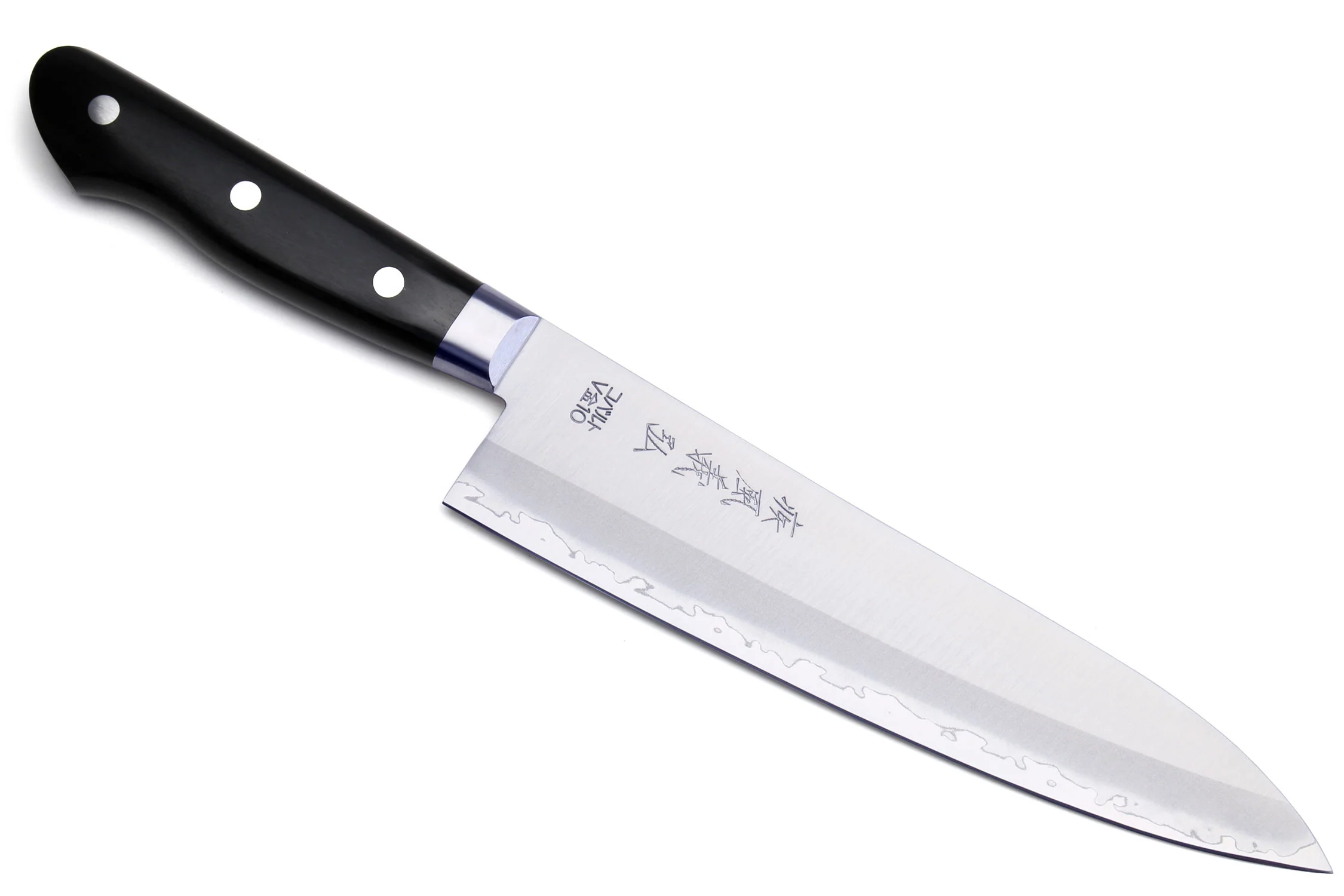 Yoshihiro VG-10 Gold Stainless Steel Gyuto Japanese Chefs Knife 8.25" (210mm) - Image 9